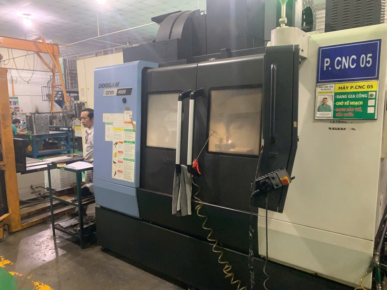 CNC VMC machine